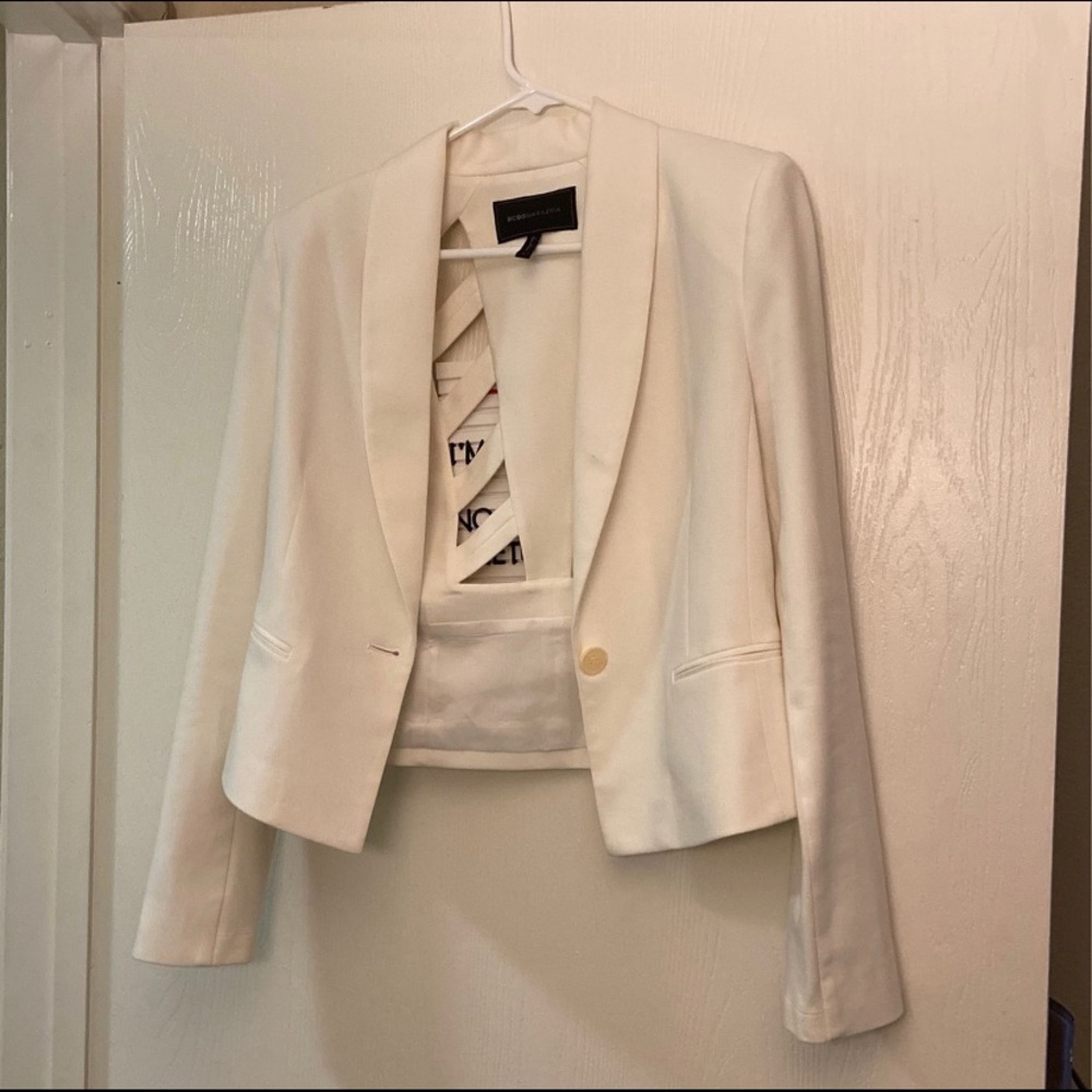 White Blazer Size Small